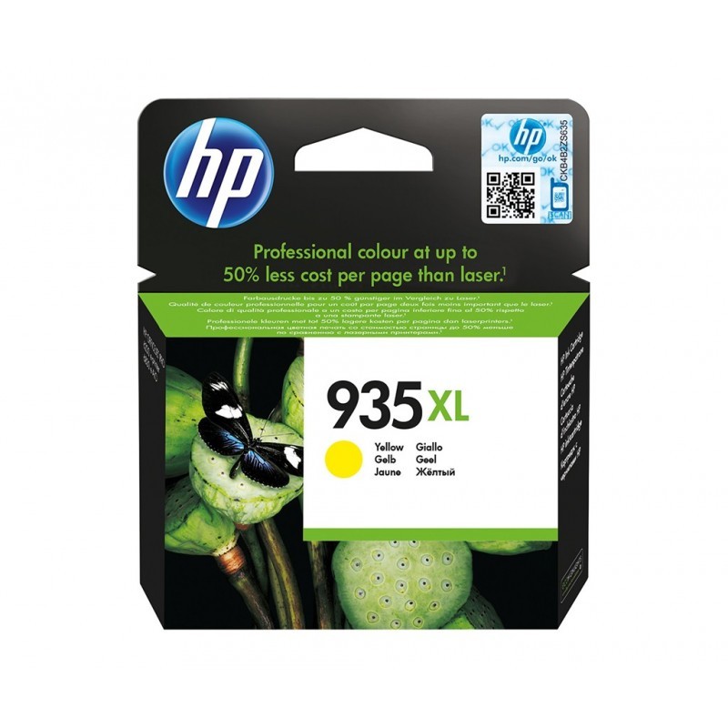 HP 935XL / COLORAMARILLO / CARTUCHO DE TINTA ORIGINAL / C2P26AE / C2P22AE