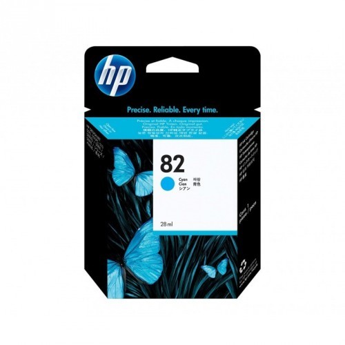 HP 82 / COLOR CYAN / CARTUCHO DE TINTA ORIGINAL / C4911A