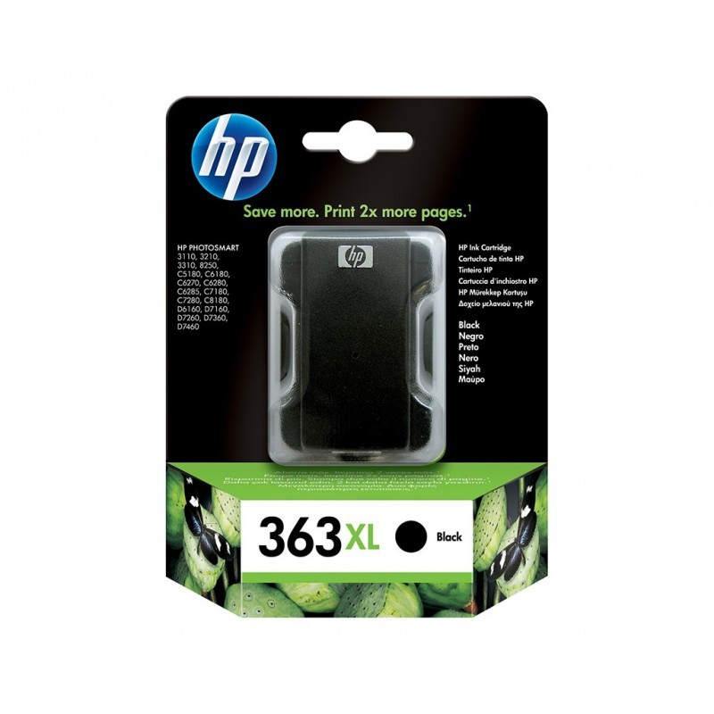 HP 363XL / COLOR NEGRO / CARTUCHO DE TINTA ORIGINAL / C8719EE