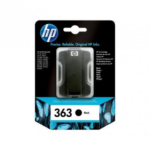 HP 363 / COLOR NEGRO / CARTUCHO DE TINTA ORIGINAL / C8721EE