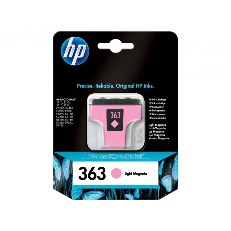 HP 363 / COLOR MAGENTA LIGHT CARTUCHO DE TINTA ORIGINAL / C8775EE