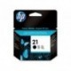 HP 21 / COLOR NEGRO / CARTUCHO DE TINTA ORIGINAL / C9351AE