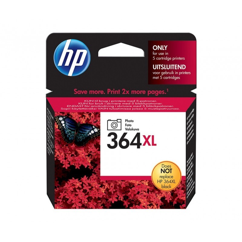 HP 364XL / COLOR NEGRO PHOTO CARTUCHO DE TINTA ORIGINAL / CB322EE