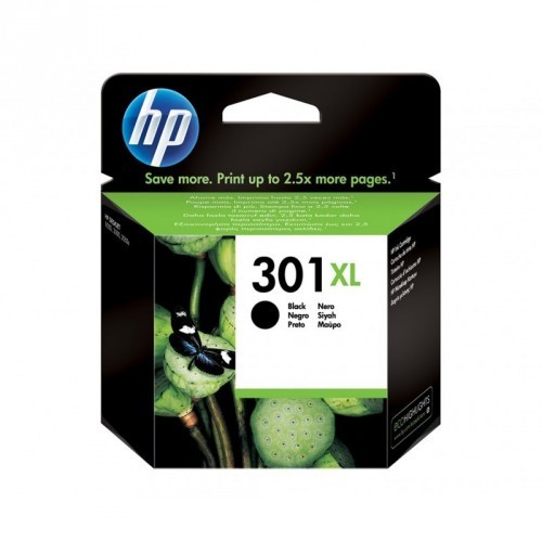 HP 301XL / COLOR NEGRO / CARTUCHO DE TINTA ORIGINAL / CH563EE