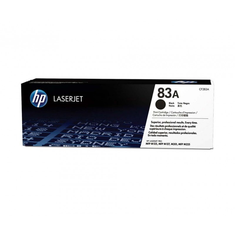 HP CF283A / COLOR NEGRO / TÓNER ORIGINAL / 83A