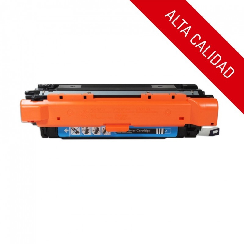 ALTA CALIDAD / HP CE251A / COLOR CYAN / TÓNER COMPATIBLE / 504A