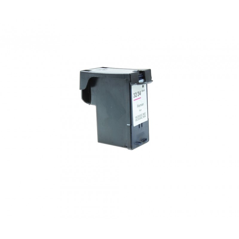 LEXMARK 32 / COLOR NEGRO / CARTUCHO DE TINTA REMANUFACTURADO / 18CX032E