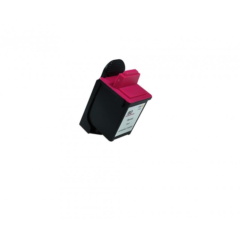 LEXMARK 60 / COLOR TRICOLOR / CARTUCHO DE TINTA REMANUFACTURADO / 17G0060E