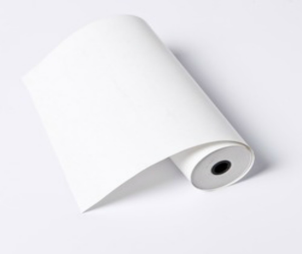 Rollo de Papel Térmico para Fax. 210 X 30 X 12 mm. Color Blanco