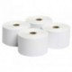 Rollo de Papel Térmico / 80 X 65 mm / Color Blanco / 56 gramos / 8 Rollos