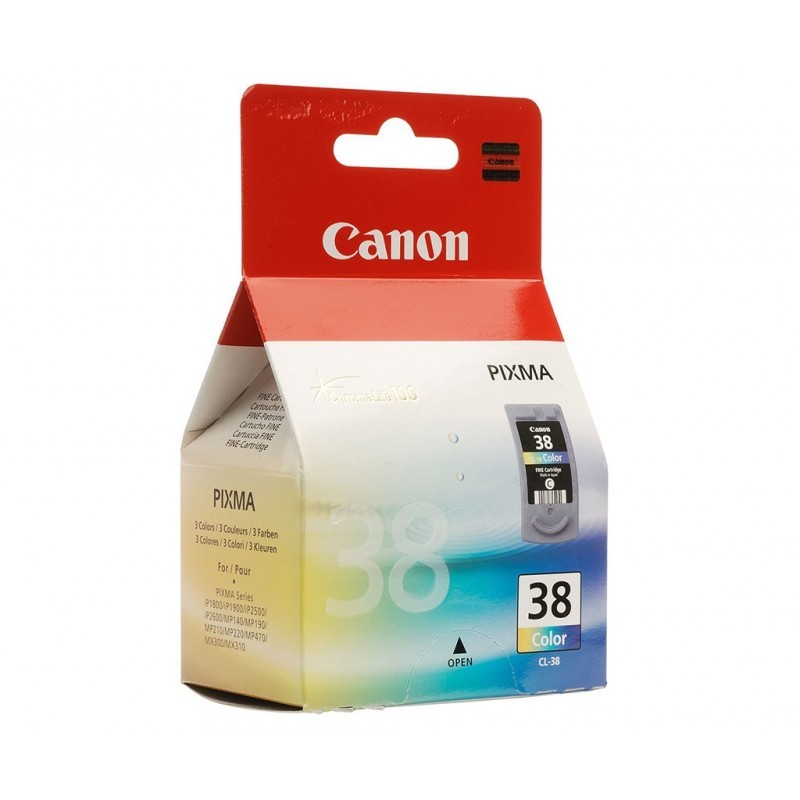 CANON CL38 / COLOR TRICOLOR / CARTUCHO DE TINTA ORIGINAL / 2146B001