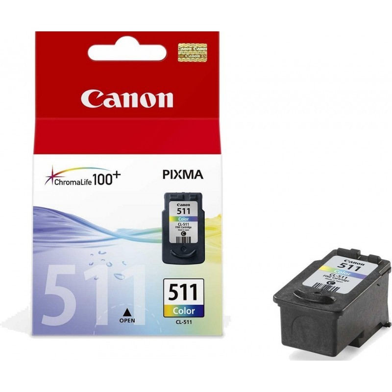 CANON CL511 / COLOR TRICOLOR / CARTUCHO DE TINTA ORIGINAL / 2972B001